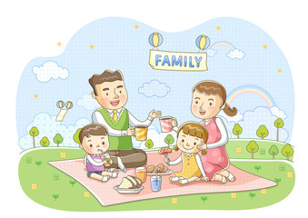 Fototapeta premium family