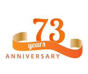 73 year anniversary logo
