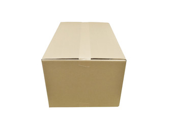  Cardboard boxes on white background