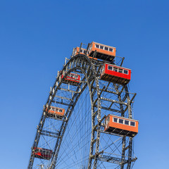 A view of the Wiener Riesenrad in Prater