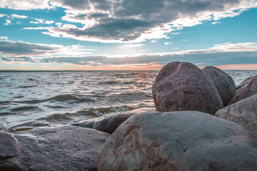 Obraz premium sky and stones