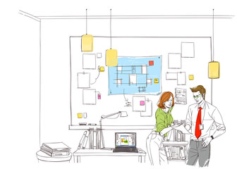 Illustration of business