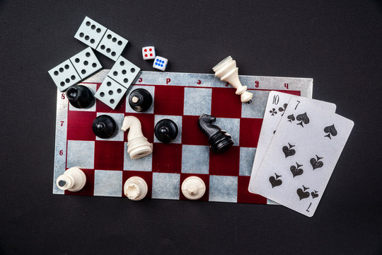 Various board games 