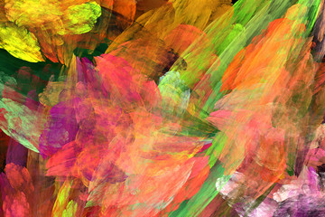 Abstract beautiful colorful lines background