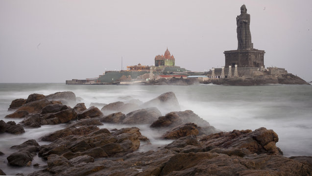 Sunset In Kanyakumari, India