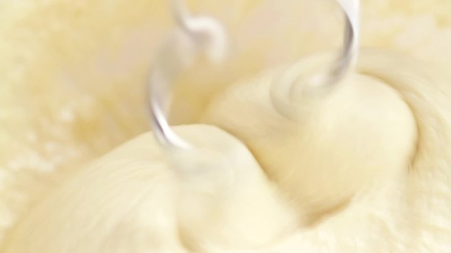 Preparing biscuit dough with a dough hook