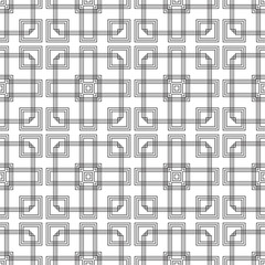 Vector Abstract Seamless Geometric Islamic Wallpaper. 