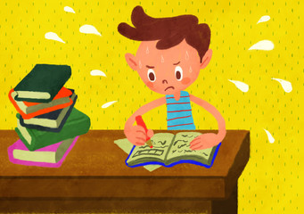 Illustration of childhood