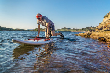 stand up paddling (SUP) in Colorado