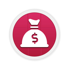 Circle  App Icon- Red