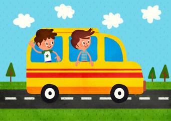 Illustration of childhood