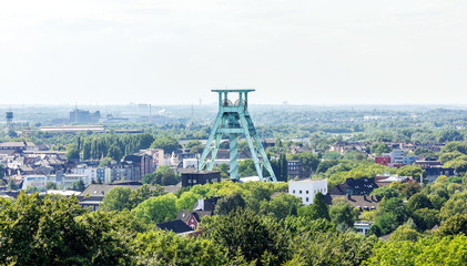 Blick auf den Förderturm in Bochum | Stadtbild
