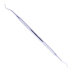 Dental tools isolated on white, with clipping path