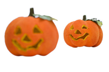 Scary Halloween pumpkins