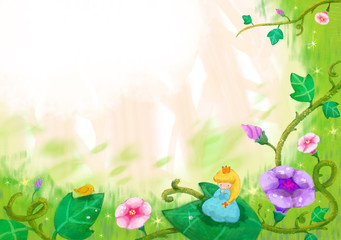 story of spring and the news of spring © JJ