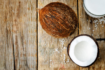 coconut and coconut milk