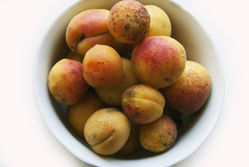 ripe apricots