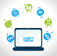Cloud computing design.