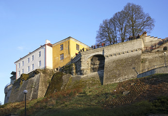 Fototapeta premium Toompea hill in Tallinn. Estonia