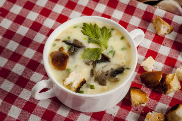 Mushroom soup