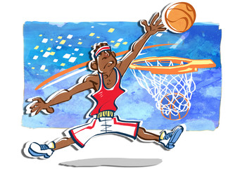 basketball player and shooting © JJ