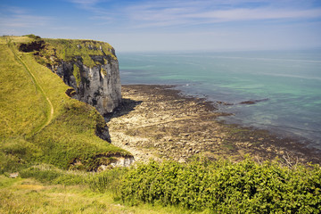 Steilküste bei Yport, Normandie