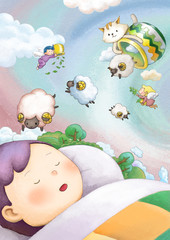 Illustration of childhood