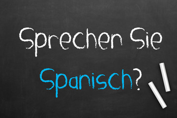 Obraz premium Sprechen Sie, ...