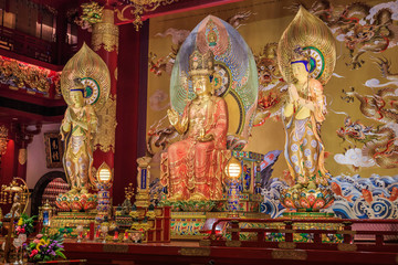 Fototapeta premium Buddha statues