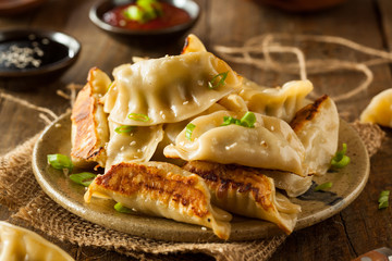 Homemade Asian Pork Potstickers