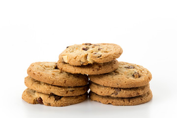 milk chocolate toffee almond cookies