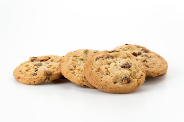milk chocolate toffee almond cookies