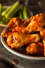 Spicy Homemade Buffalo Wings
