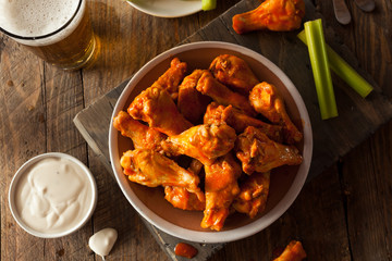 Spicy Homemade Buffalo Wings