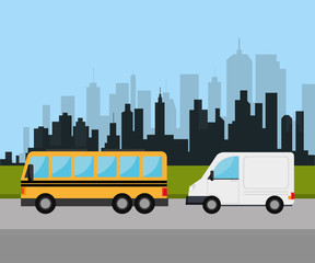 Obraz na płótnie Canvas Transport design.