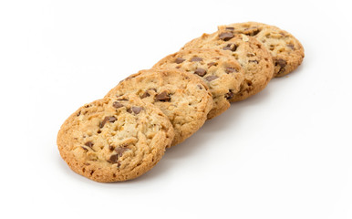 milk chocolate toffee almond cookies
