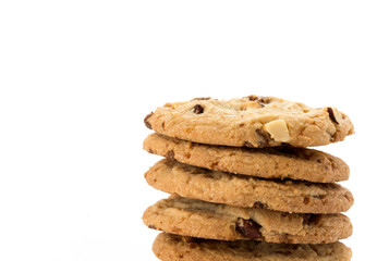 milk chocolate toffee almond cookies