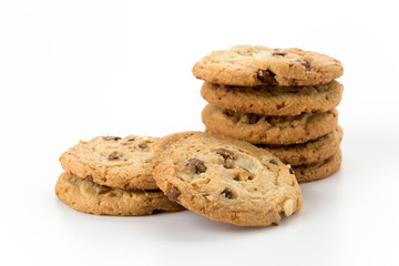 milk chocolate toffee almond cookies