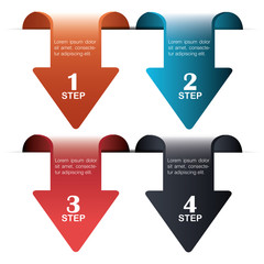 Arrows Infographic design.