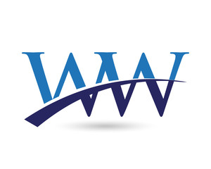 WW Logo Letter Swoosh
