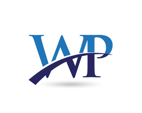 WP Logo Letter Swoosh