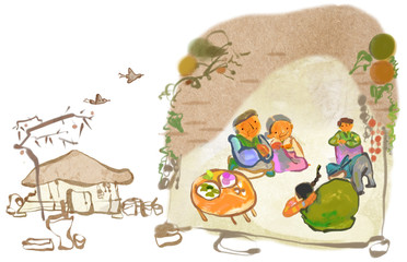 Fototapeta premium respectful bow