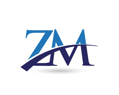 ZM Logo Letter Swoosh