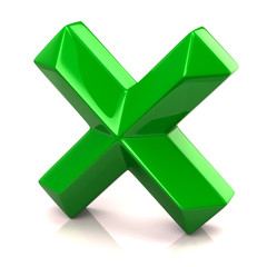 Green check mark sign 