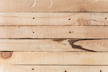 light brown wood on white background