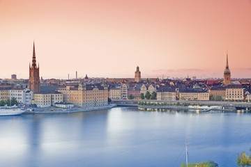 Sweden Stockholm View From Soedermalm