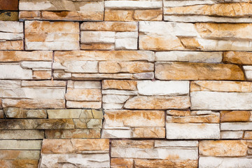External brown stone wall background