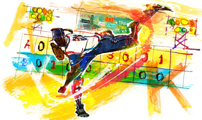 Illustration of sports