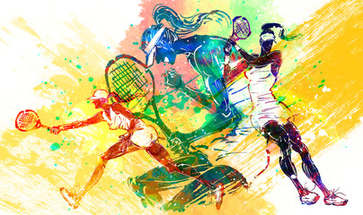 Illustration of sports