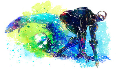 Illustration of sports